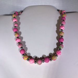 Jilzarah Handcrafted Clay Bead Necklace